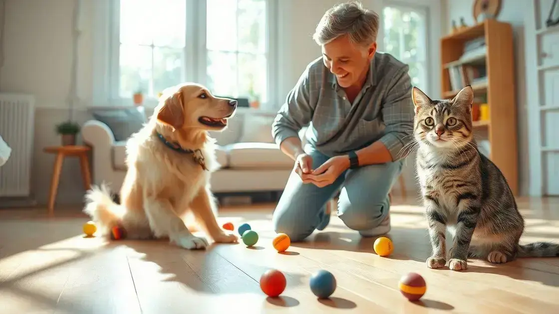 Técnicas eficazes de treinamento para cães e gatos