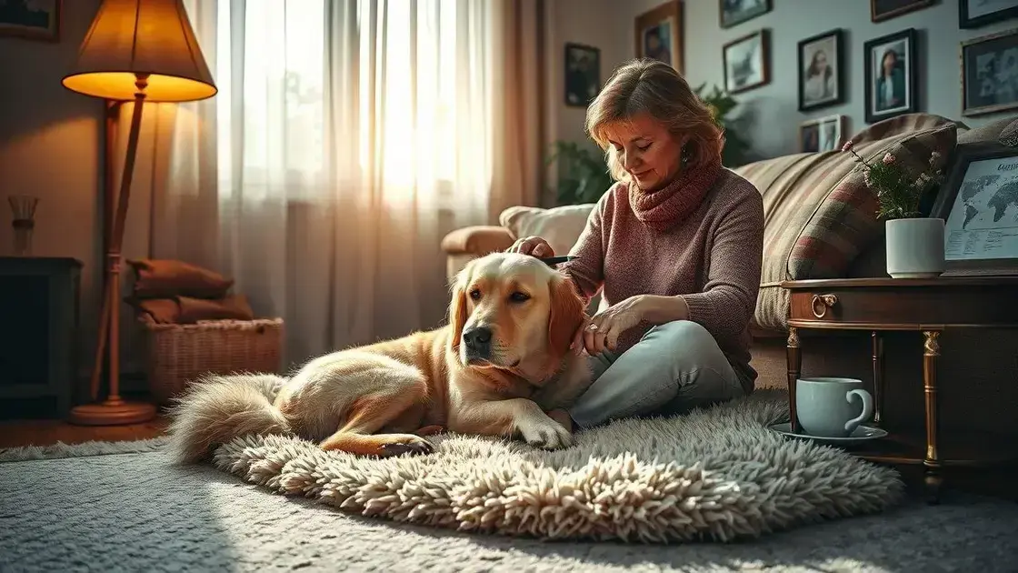Como cuidar de pets na terceira idade: dicas essenciais para seu amigo