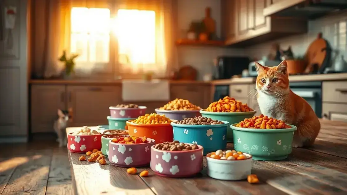 Melhores comidas para gatos: descubra opções saudáveis e deliciosas