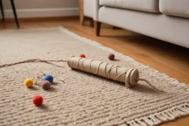 Brinquedos caseiros para gatos: Diversão garantida com materiais simples