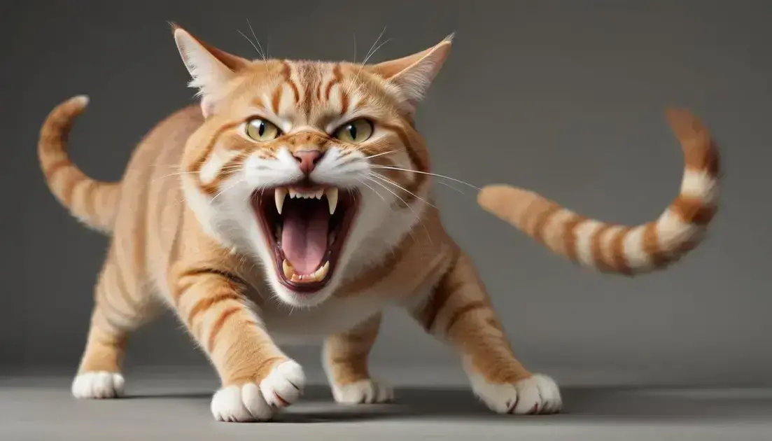 Comportamento agressivo em gatos: Causas e como solucionar