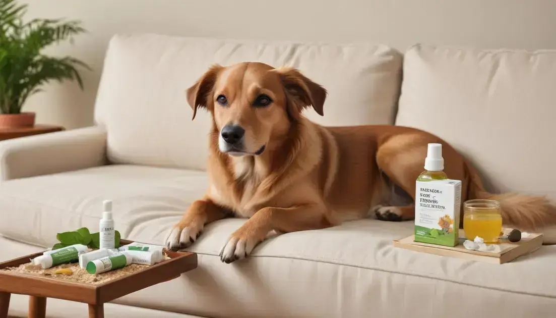 Remédios caseiros para cães: Alívio natural para problemas comuns