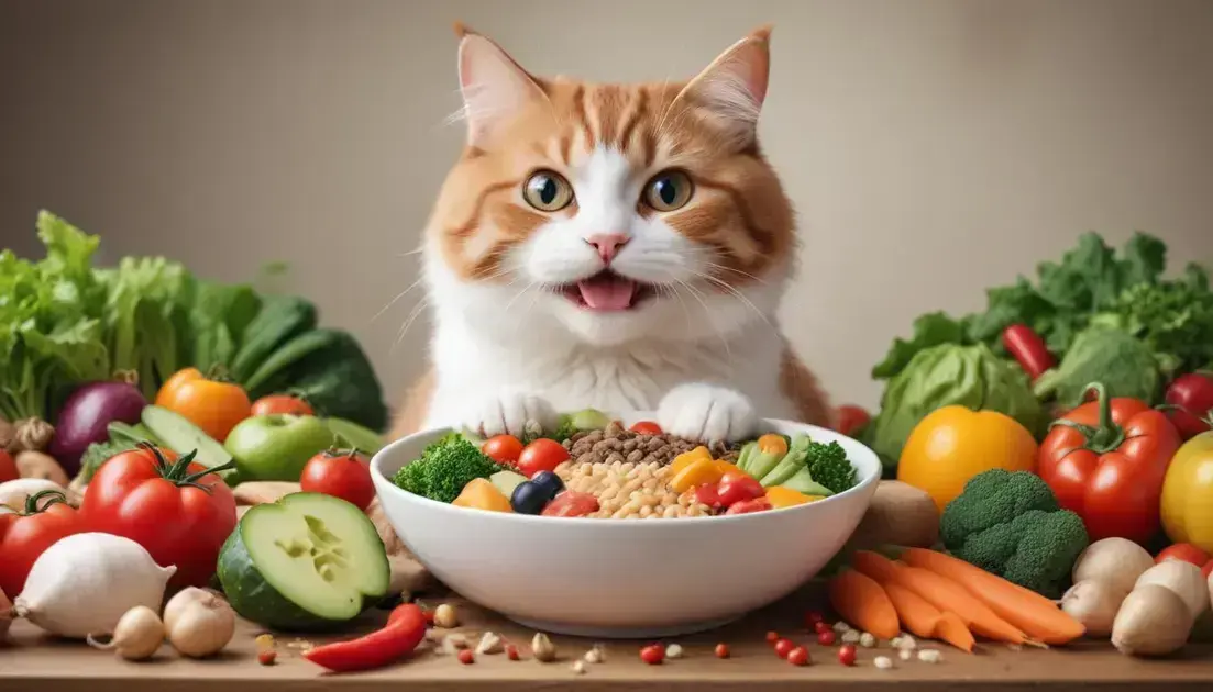Alimentação natural para gatos: Receitas e benefícios para a saúde