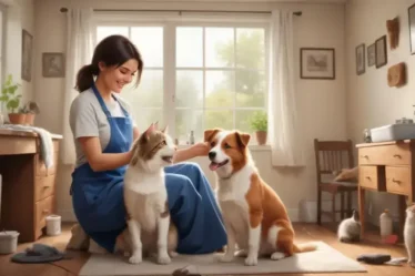 Técnicas de grooming caseiro para cães e gatos