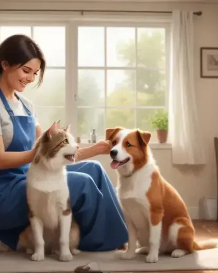 Técnicas de grooming caseiro para cães e gatos