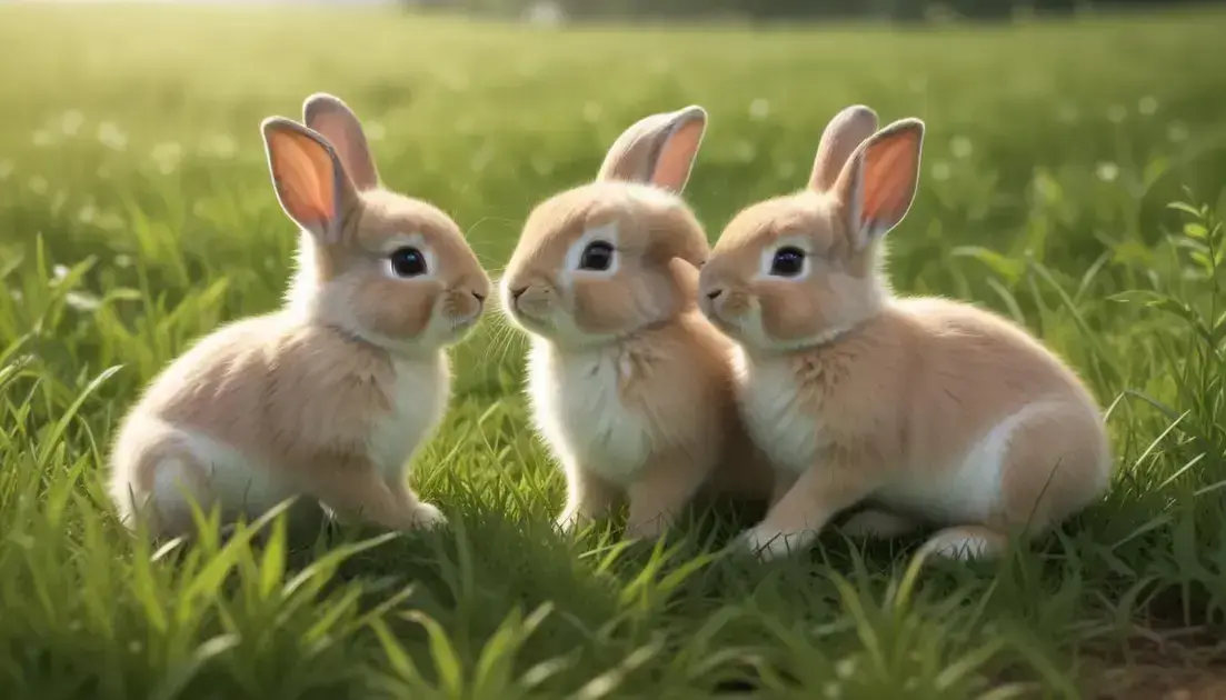 Como socializar filhotes de coelhos