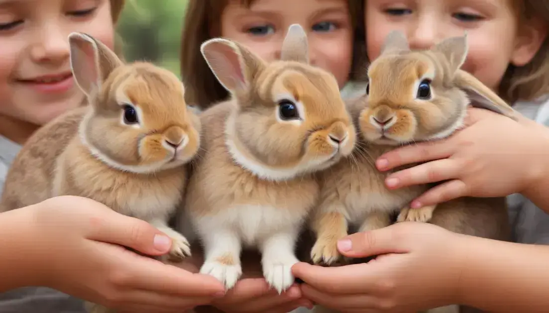 Métodos eficazes para socializar filhotes coelhos