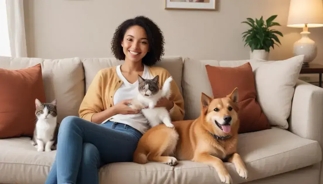 Como os pets ajudam na redução do estresse e ansiedade