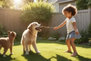 Pets e crianças: como ensinar responsabilidade