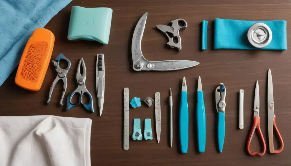 Ferramentas essenciais para cortar unhas Ferramentas essenciais para cortar unhas