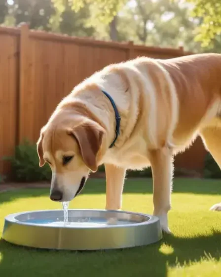 Bebedouro automático para cães grandes: a solução prática para hidratação