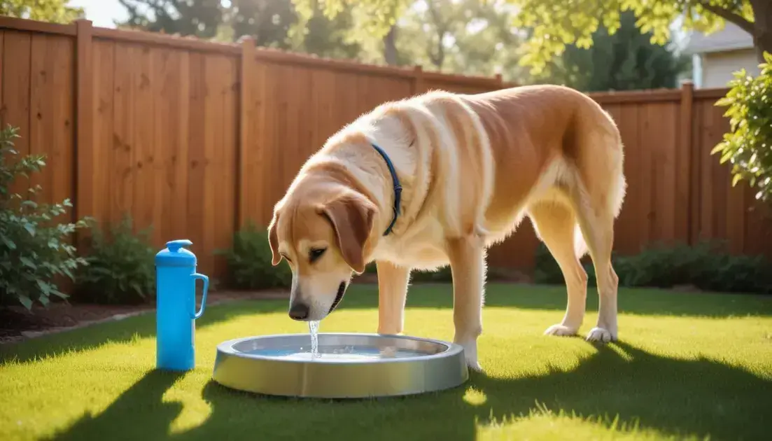 Bebedouro automático para cães grandes: a solução prática para hidratação