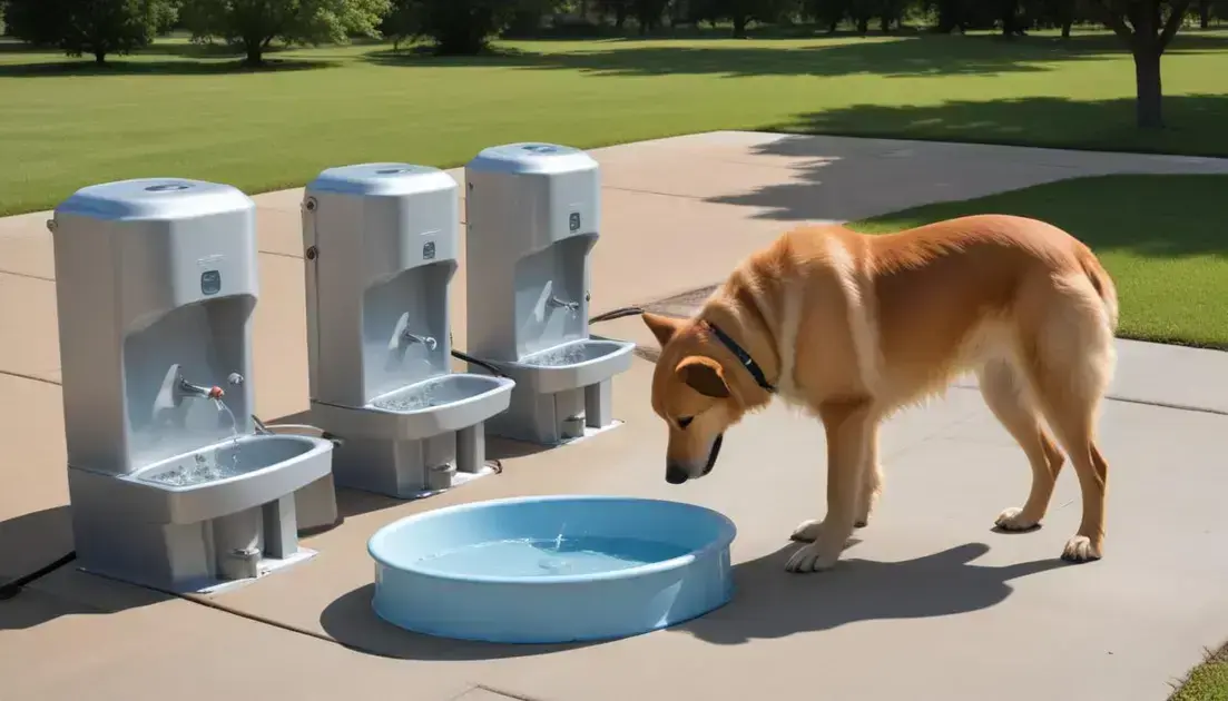 Como escolher o bebedouro ideal para seu cão