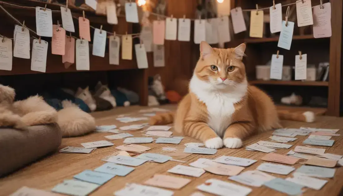Dicas para escolher o nome ideal para seu gato