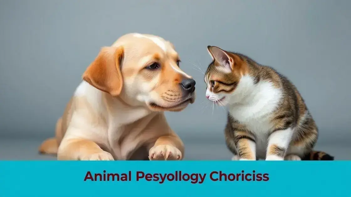 Psicologia animal: compreendendo seus pets