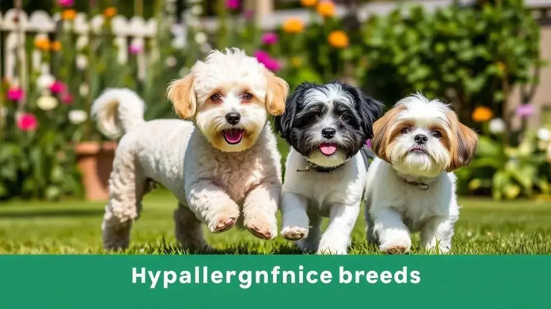 Principais raças de cães hipoalergênicos
