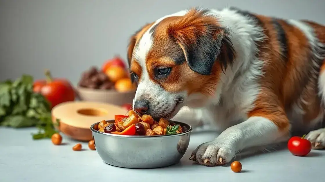 Alimentação saudável para cães