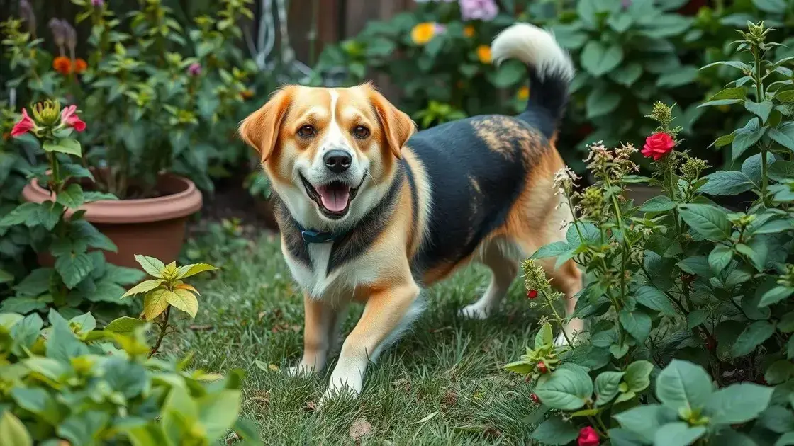Plantas tóxicas perigosas para cães