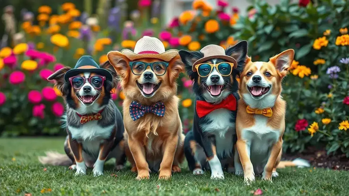 Ideias criativas de poses divertidas para cães Ideias criativas de poses divertidas para cães