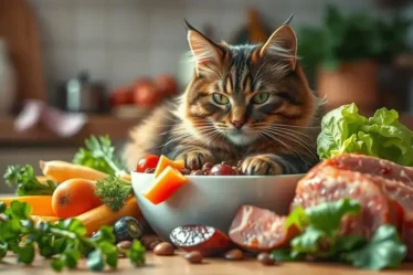 Alimentação natural para gatos