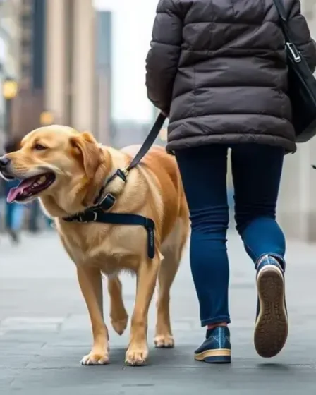 Adotando um cão guia