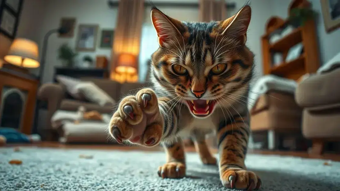 Lidando com comportamento agressivo em gatos