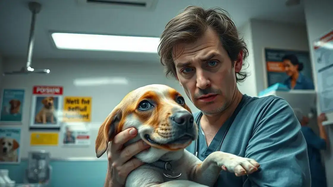 Sintomas de envenenamento em cães