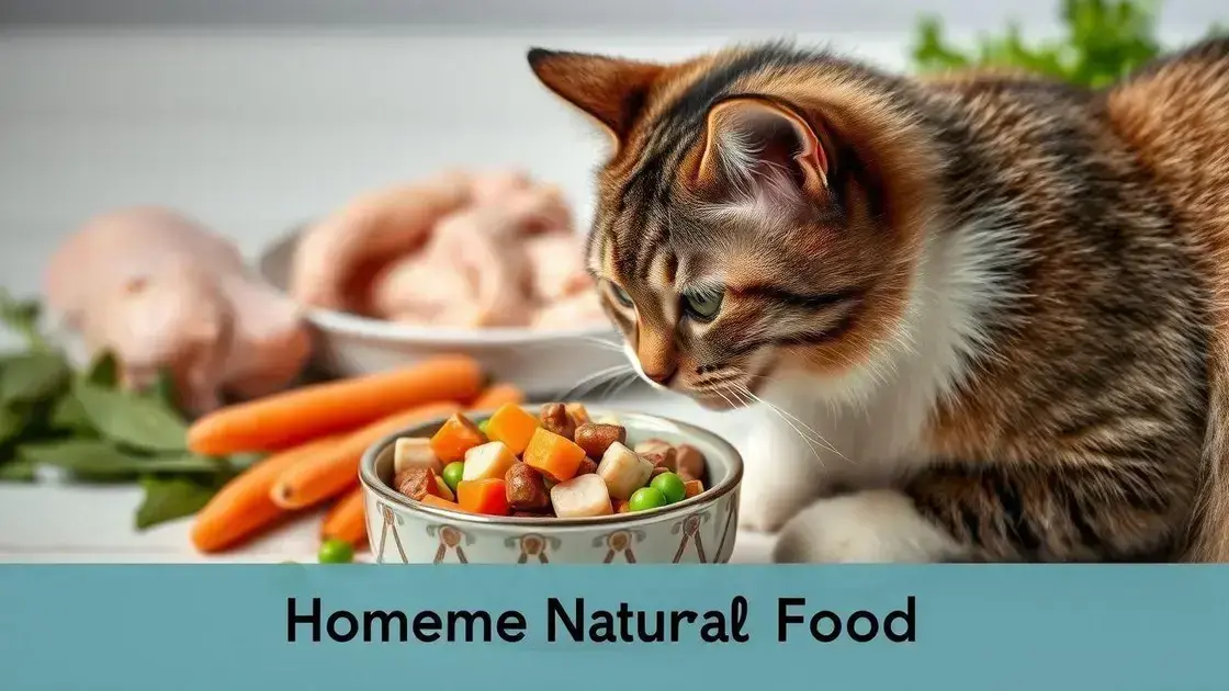 Receitas de alimentação natural para gatos que vão surpreender seu felino