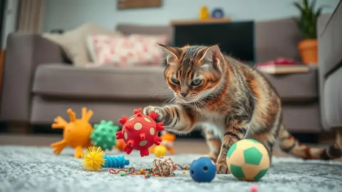 Brinquedos para gato: descubra os melhores para diversão garantida