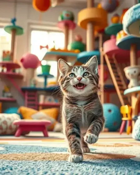 Enriquecimento ambiental para gatos: transformando o lar em um paraíso felino