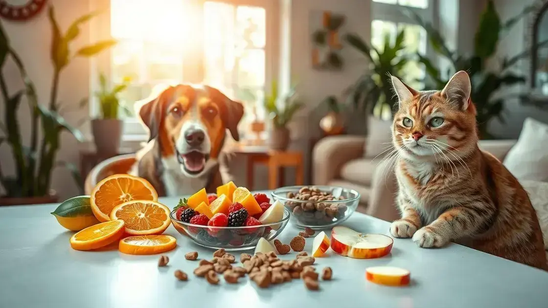 Dicas de alimentação saudável para cães e gatos