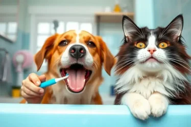 Higiene bucal em cães e gatos: 5 dicas essenciais para a saúde do seu pet