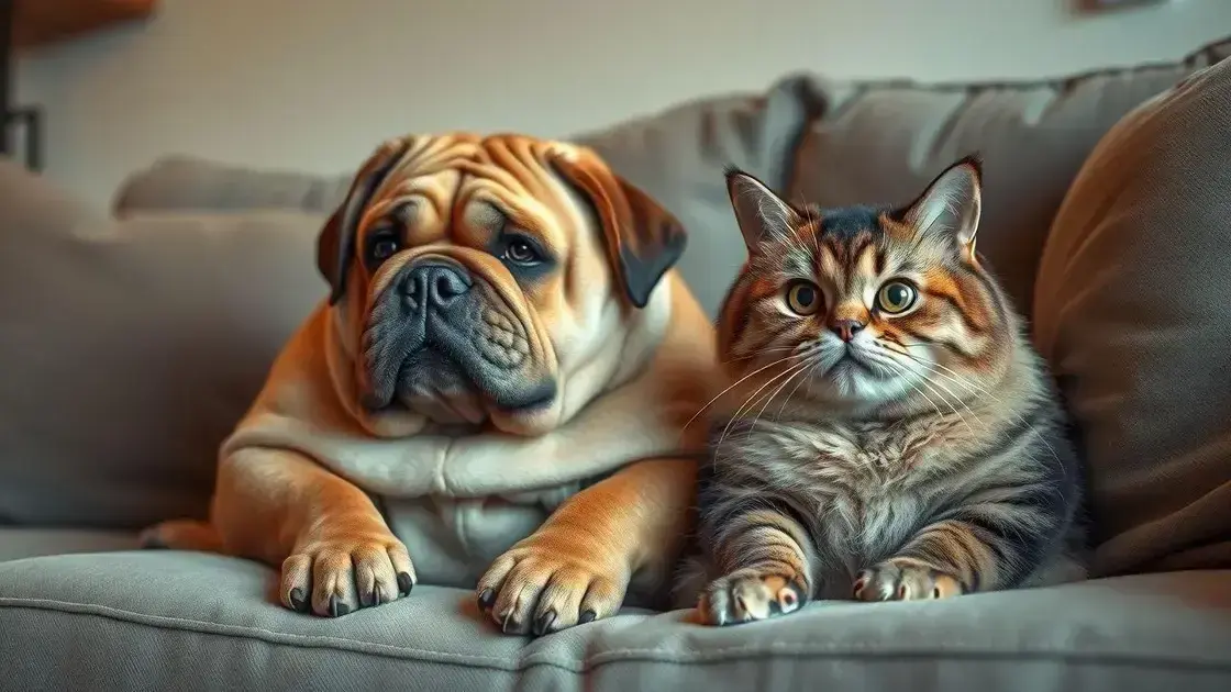 Obesidade em animais de estimação: como combatê-la e melhorar a saúde deles
