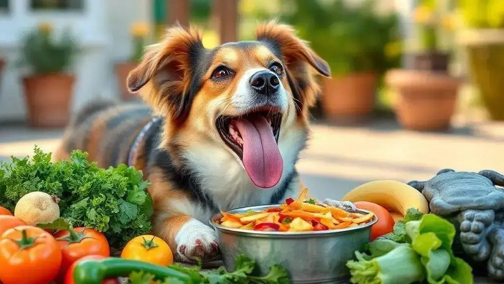 Benefícios da alimentação vegana para a saúde canina Benefícios da alimentação vegana para a saúde canina