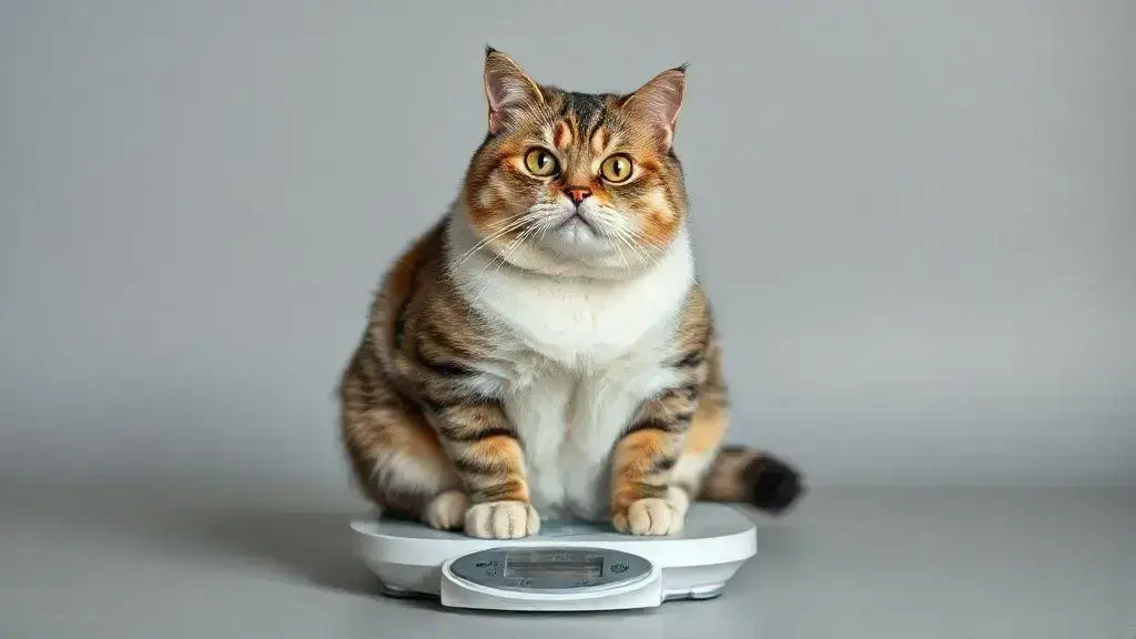 Gato obeso: dieta e cuidados essenciais para a saúde do seu pet