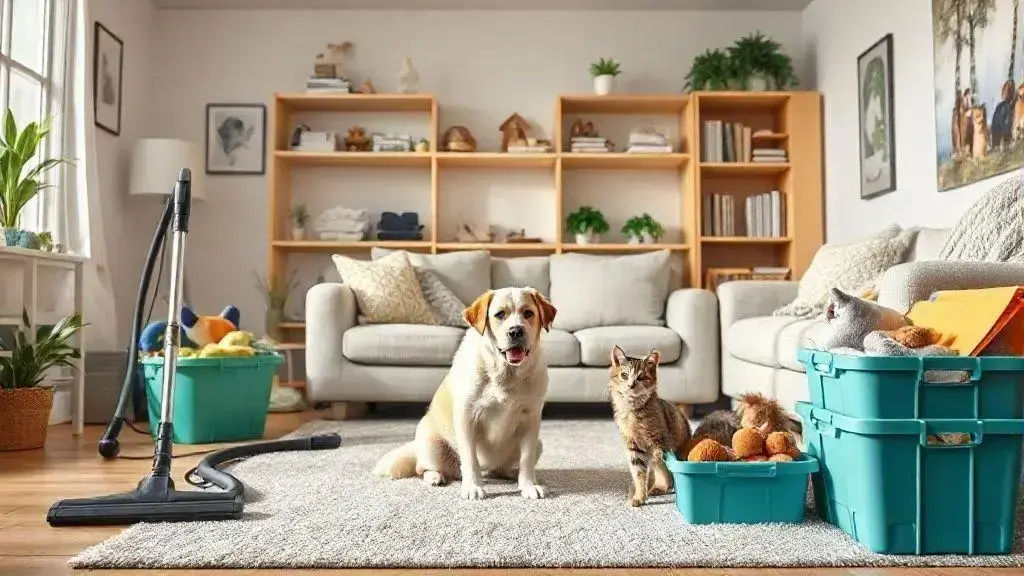como manter a limpeza ideal em casa com pets como manter a limpeza ideal em casa com pets