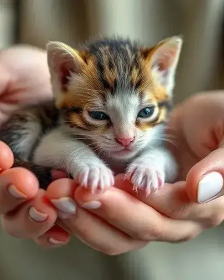Como cuidar de um gato filhote recém-nascido de maneira eficaz