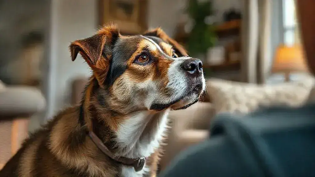 O que significa quando o cachorro te encara fixamente? Descubra agora!