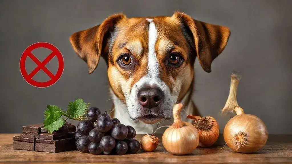 Perigos de alimentos tóxicos para cães