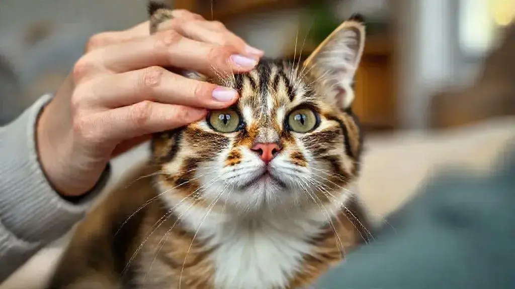 Como cuidar de um gato com olho lacrimejando Como cuidar de um gato com olho lacrimejando