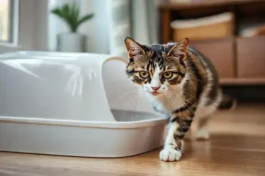 Como ensinar o gato a usar a caixa de areia de forma eficaz