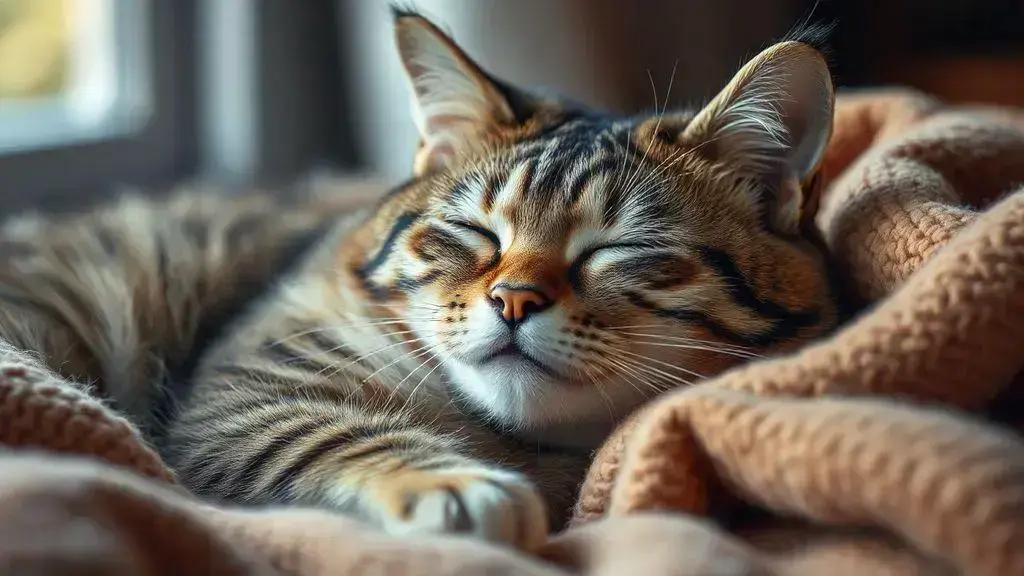 Fases do sono dos gatos e suas implicações