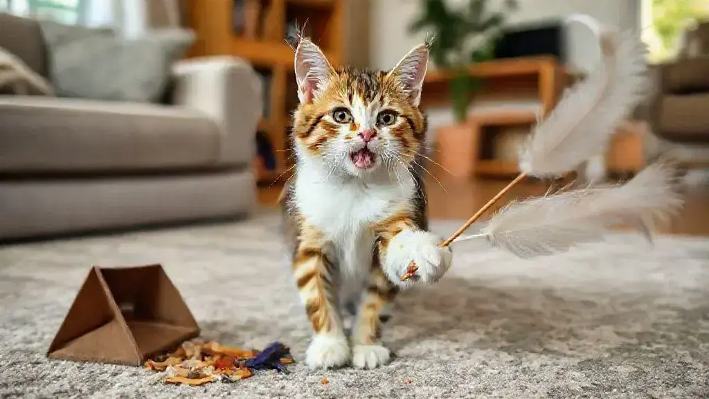 Atividades interativas que seu gato vai adorar